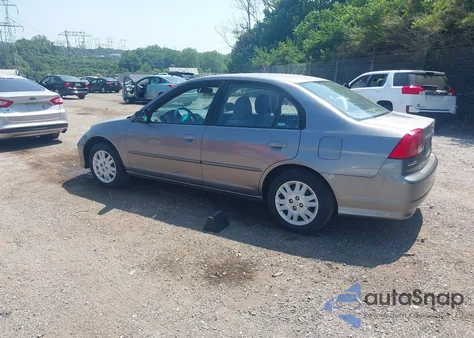 2004 Honda Civic Lx from USA, damaged, VIN 2HGES16574H522572